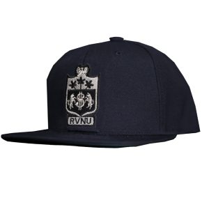 Silver Crest Cap - Black