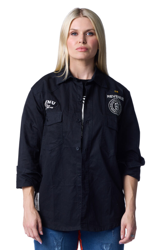REVENUE BLACK MARKET BUTTON DOWN