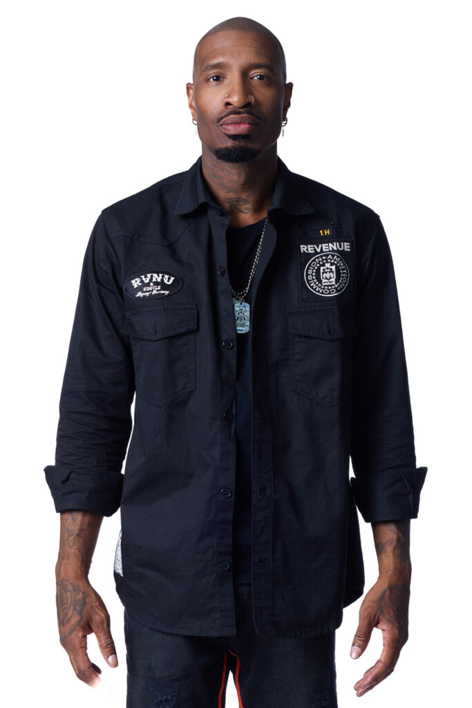 REVENUE BRAND - BLACK MARKET BUTTON DOWN SHIRT