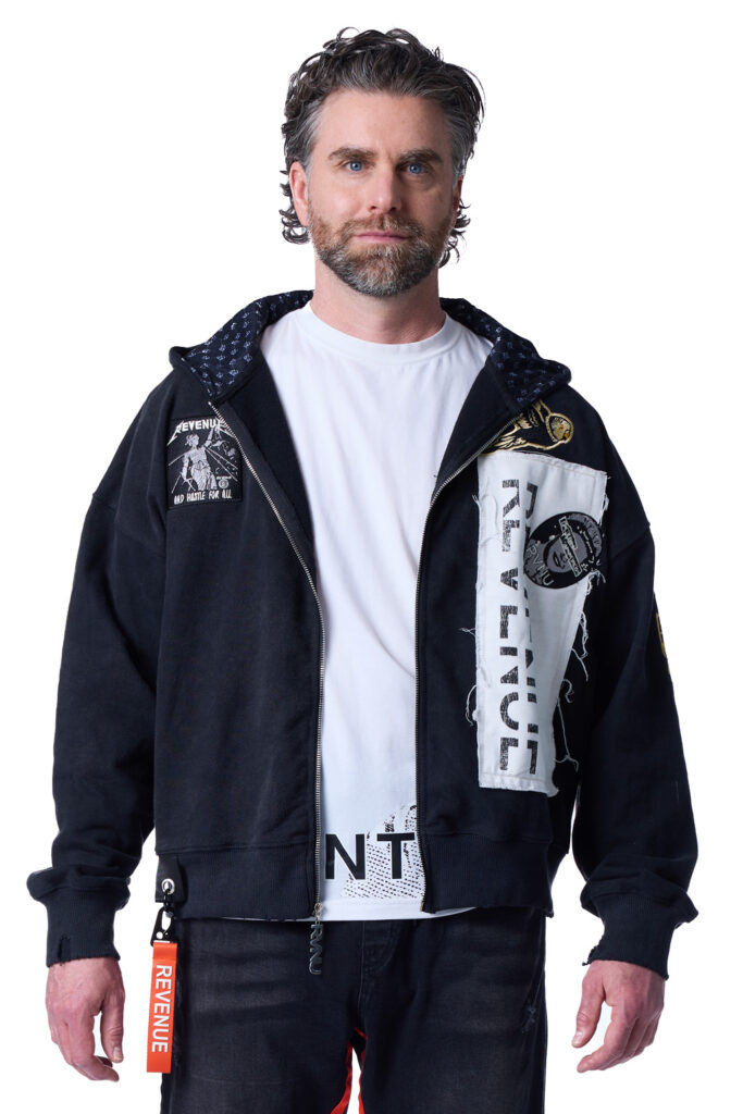 REVENUE DESTRO ZIP-UP HOODIE